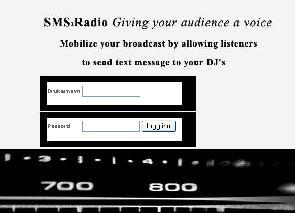 SMS2RADIO